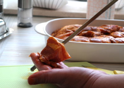 Aufspießen