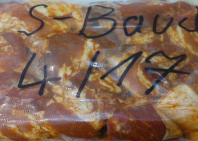 Gewürz einziehen lassen